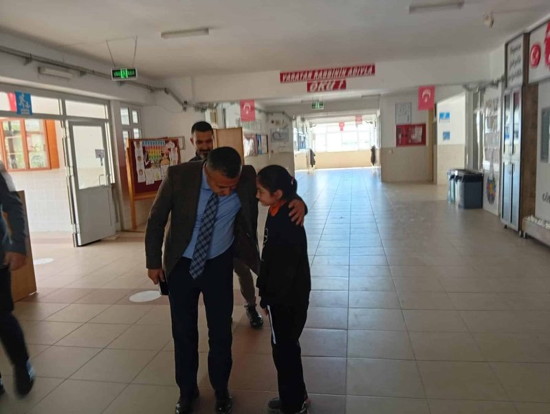 Demre İlçe Milli Eğitim Müdürü Beymelek Okulunu Ziyaret Etti - Görsel 5