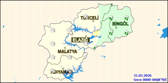 Elazığ'da Kuvvetli Yağış ve Çığ Tehlikesi: Dikkatli Olun! - Görsel 4