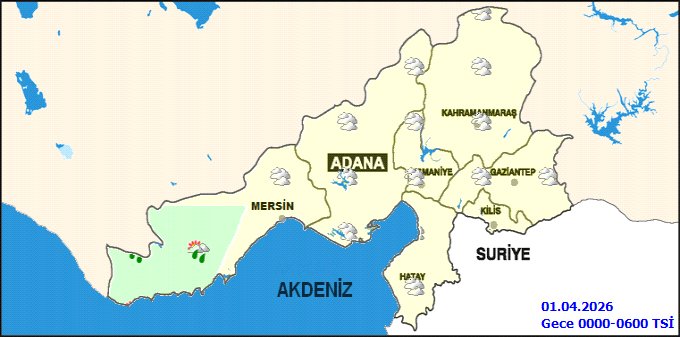 Mersin'de 5 Günlük Hava Durumu: Sağanak Yağışlar Devam Edecek - Görsel 2