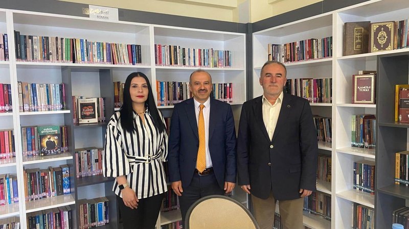 Saraykent İlçe Milli Eğitim Müdürü Kütüphane Haftası'nda Öğrencilerle Buluştu - Görsel 2