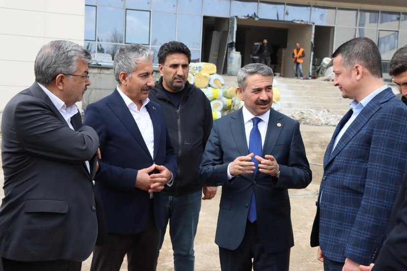 Adıyaman İl Tarım ve Orman Müdürlüğü Yeni Hizmet Binası İnşaatı İncelendi - Görsel 3