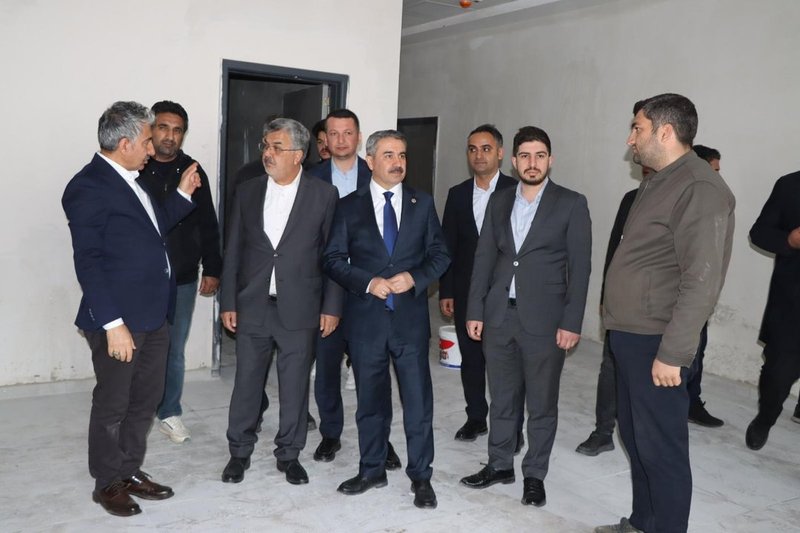 Adıyaman İl Tarım ve Orman Müdürlüğü Yeni Hizmet Binası İnşaatı İncelendi - Görsel 4