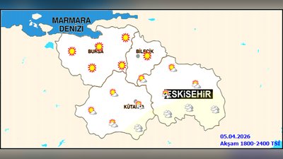 Bursa'da Bugün Sağanak Yağış Bekleniyor: Sıcaklıklar Mevsim Normallerinin Altında