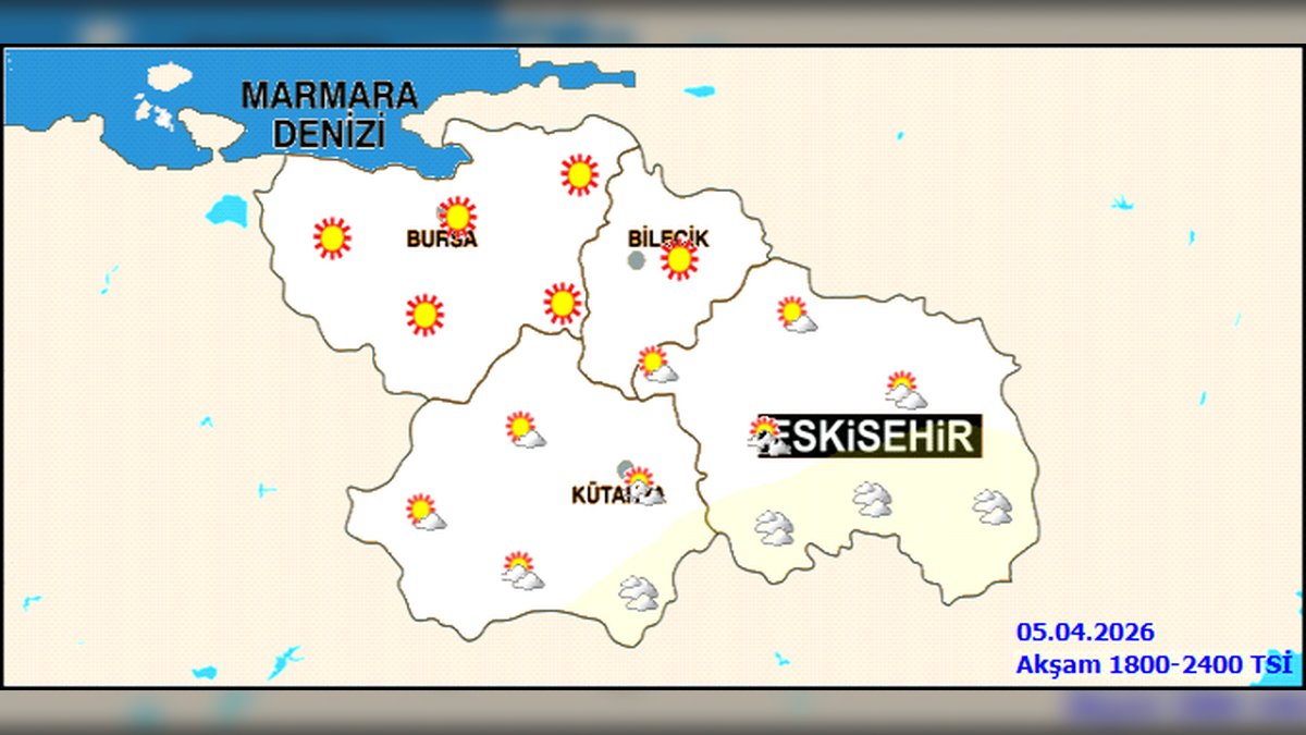Kütahya'da Hava Durumu: Sağanak Yağış ve Sıcaklık Düşüşü Bekleniyor