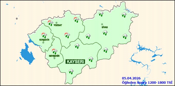 Sivas'ta Parçalı Bulutlu Hava ve Çığ Tehlikesi: 5 Günlük Tahmin - Görsel 2