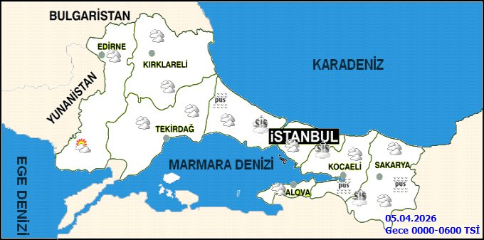 Tekirdağ ve Çevresi İçin 5 Günlük Hava Durumu: Sis, Yağmur ve Sıcaklık Artışı Bekleniyor - Görsel 4