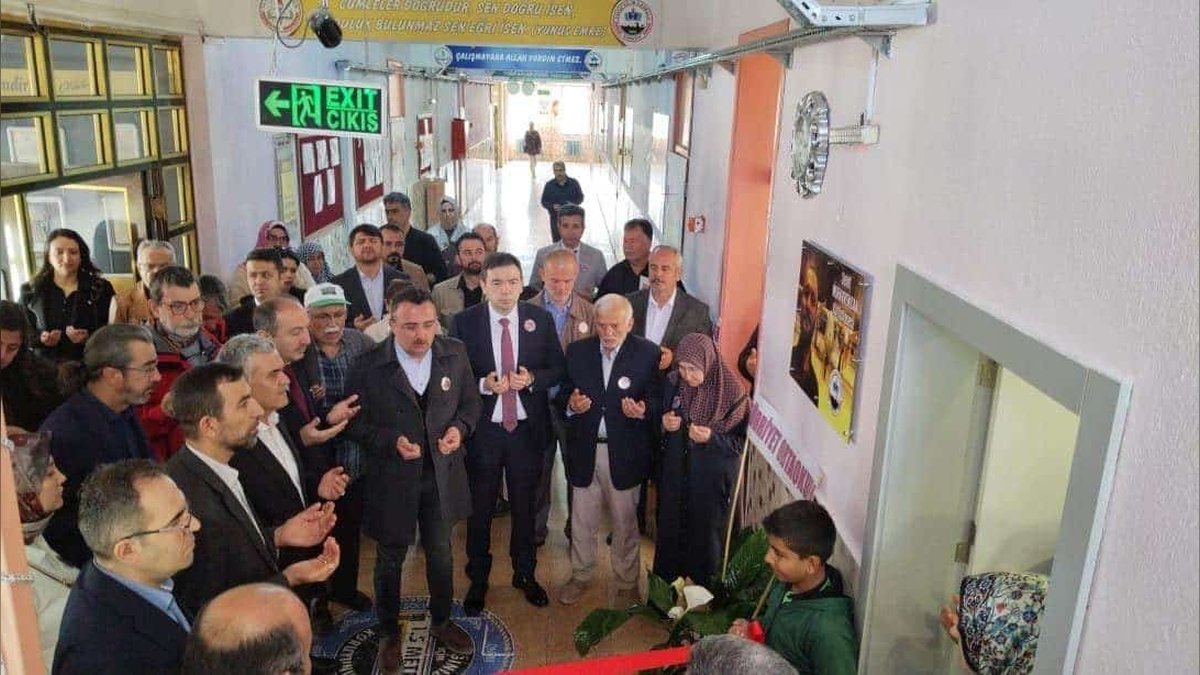 Karatay'da Muharrem Can Kütüphanesi Dualarla Açıldı