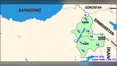 Ağrı'da Kuvvetli Karla Karışık Yağmur ve Kar Uyarısı: Buzlanma ve Çığ Tehlikesi