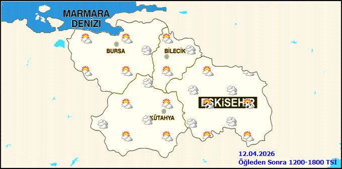 Bursa'da Hava Durumu: Parçalı Bulutlu ve Mevsim Normallerinin Altında Sıcaklıklar, Zirai Don Riski Uyarısı - Görsel 4