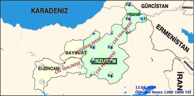 Erzincan'da Kuvvetli Kar Yağışı ve Buzlanma Tehlikesi: 5 Günlük Hava Tahmini - Görsel 2