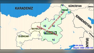 Erzurum'da Yoğun Kar Yağışı ve Buzlanma Tehlikesi: 5 Günlük Hava Tahmini