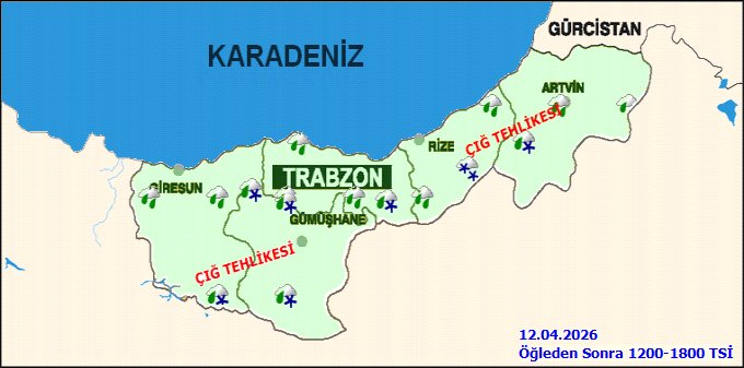 MGM Trabzon Hava Durumu: 12 Nisan 2026 Tahmini ve Önemli Uyarılar - Görsel 4