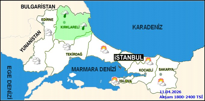Sakarya'da 5 Günlük Hava Durumu: Parçalı Bulutlu ve Hafif Don Riski - Görsel 2