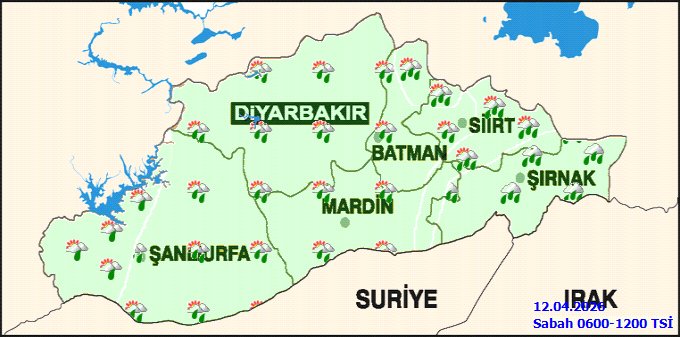 Şırnak'ta Kuvvetli Yağış ve Fırtına Uyarısı: 12 Nisan Cumartesi ve Pazar Günleri Dikkat! - Görsel 3