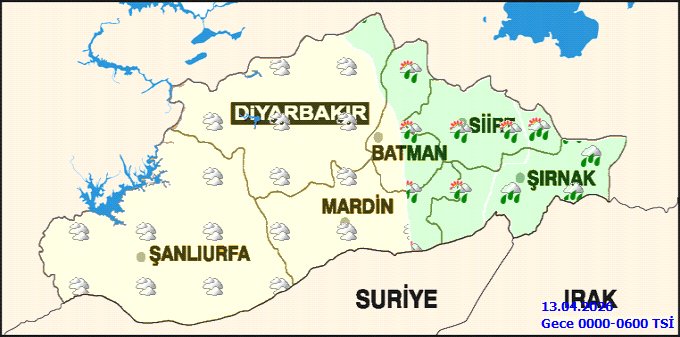 Şırnak'ta Kuvvetli Yağış ve Fırtına Uyarısı: 12 Nisan Cumartesi ve Pazar Günleri Dikkat! - Görsel 4