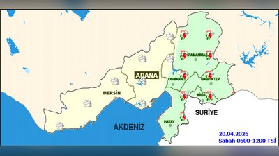 Gaziantep'te Kuvvetli Sağanak ve Gök Gürültülü Sağanak Yağış Bekleniyor