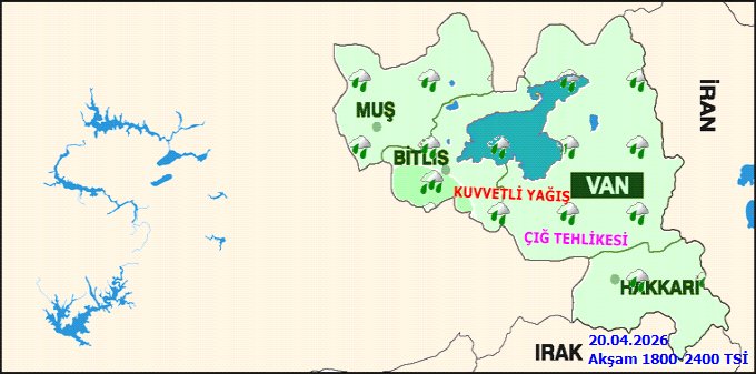 Hakkari'de Kuvvetli Yağış ve Çığ Tehlikesi: 5 Günlük Hava Durumu Tahmini - Görsel 2