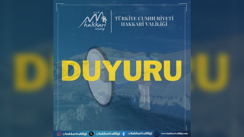Hakkari-Van Yolu Heyelan Nedeniyle Kontrollü Açık: Ağır Tonajlı Araçlara Kapalı
