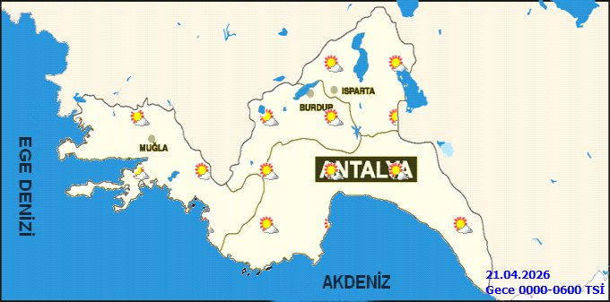 Muğla'da 20 Nisan Hava Durumu: Az Bulutlu ve Açık, İç Kesimlerde Sıcaklık Değişimi - Görsel 2