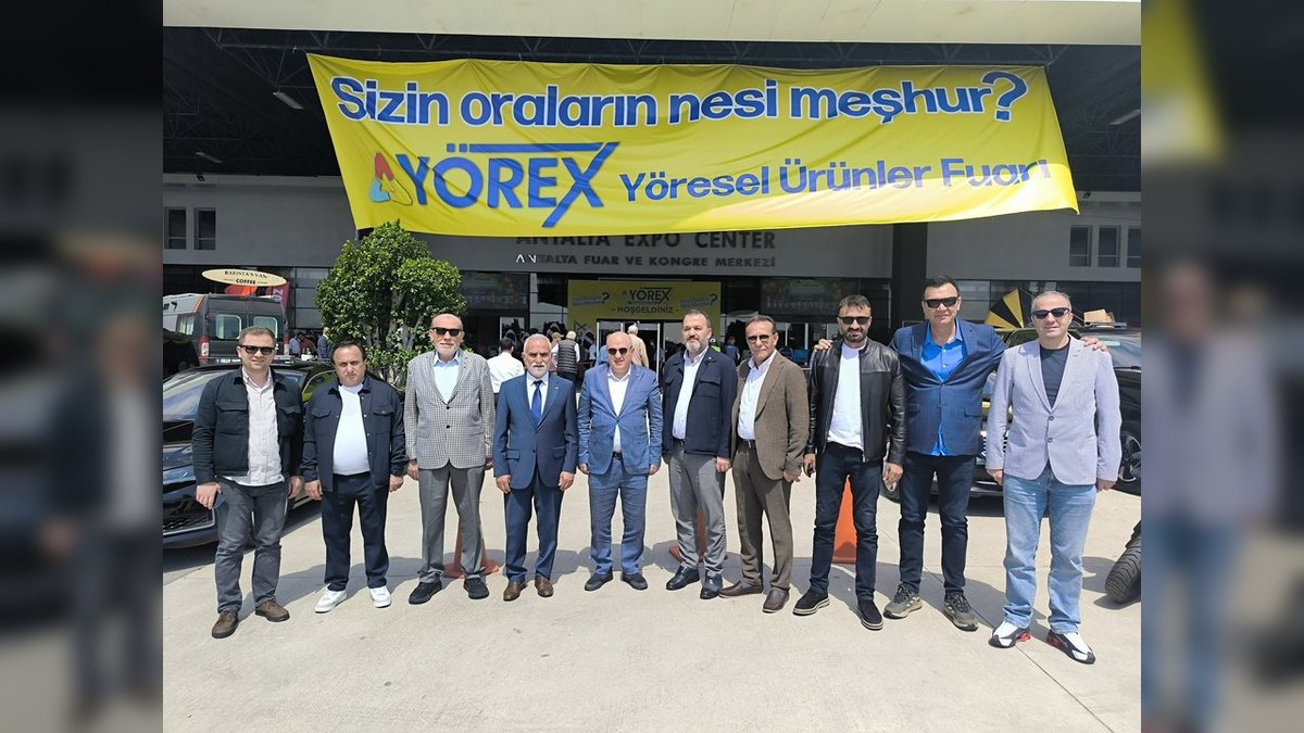 Bilecik TSO Heyeti Antalya YÖREX Fuarı'nda Yöresel Değerleri Tanıttı