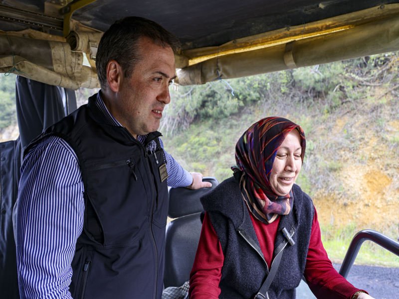 Bilecik Valisi Sözer, Küre Köyü'nde Asfalt Çalışmalarını İnceledi - Görsel 5