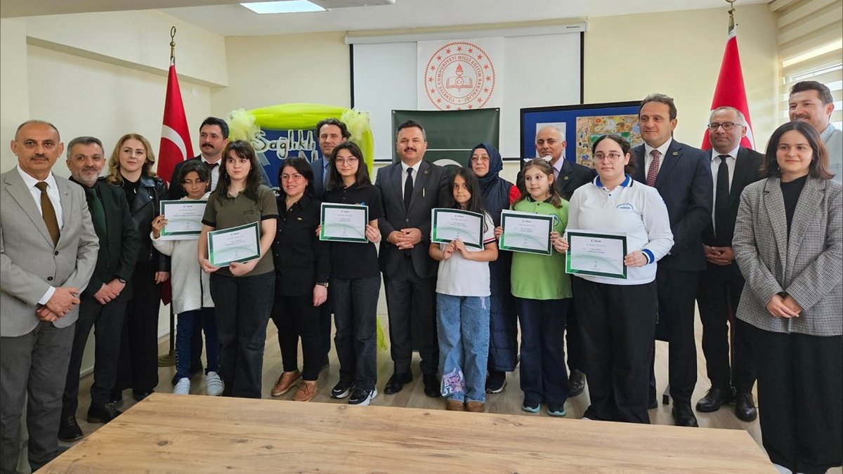 Giresun'da Sağlıklı Nesil Sağlıklı Gelecek Yarışması Ödül Töreni Düzenlendi