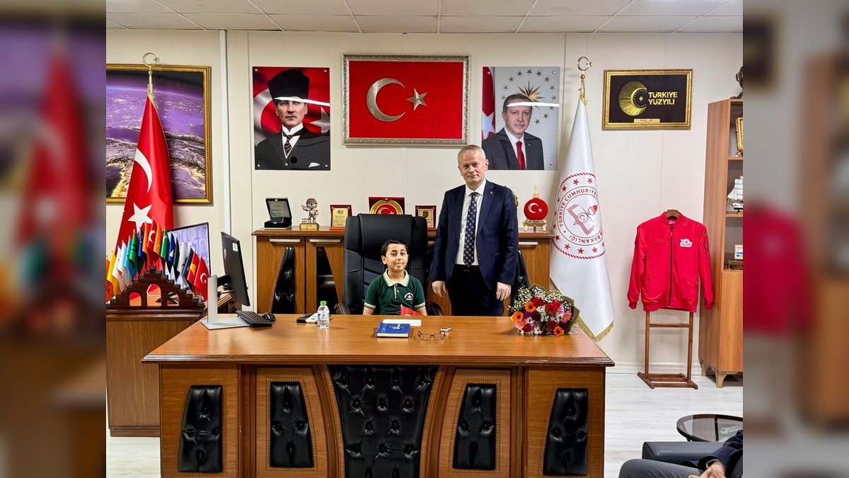 Kırıkhan'da 23 Nisan Coşkusu: Öğrenci Temsili Makam Devri