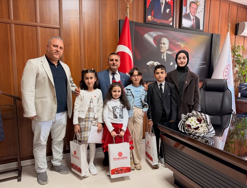 Viranşehir İlçe Milli Eğitim Müdürü Makamını Öğrenciye Devretti - Görsel 3