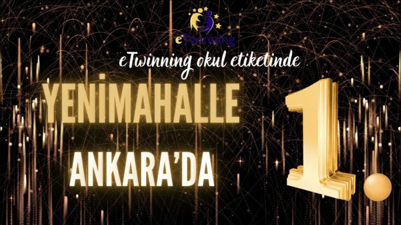 Yenimahalle eTwinning Okul Etiketi Sayısında Ankara Birincisi Oldu