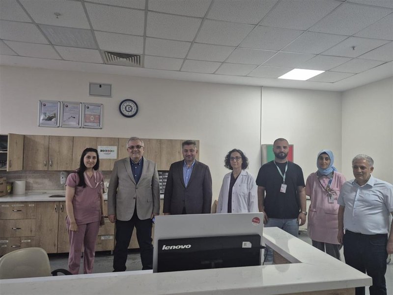 Kocaeli İl Sağlık Müdürü Pehlevan'dan Gebze Fatih Devlet Hastanesi'ne Bayram Ziyareti - Görsel 2