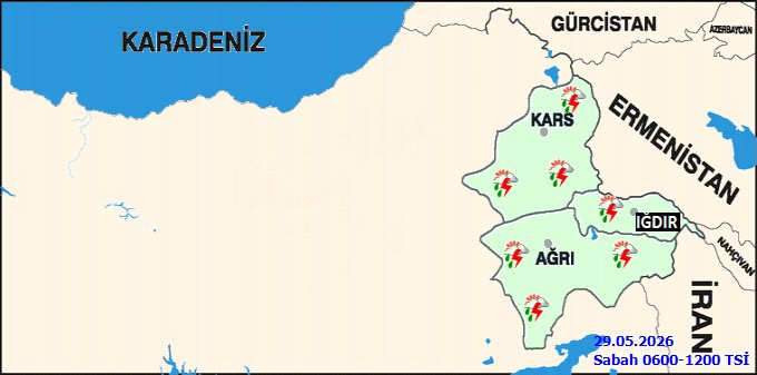 Ağrı'da Hava Durumu: Parçalı Bulutlu ve Sağanak Yağış Bekleniyor - Görsel 3