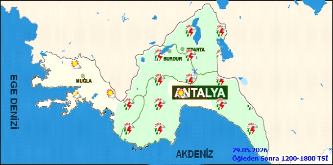 Antalya'da 29-30 Mayıs'ta Parçalı Bulutlu Hava ve Sıcaklık Artışı Bekleniyor - Görsel 3