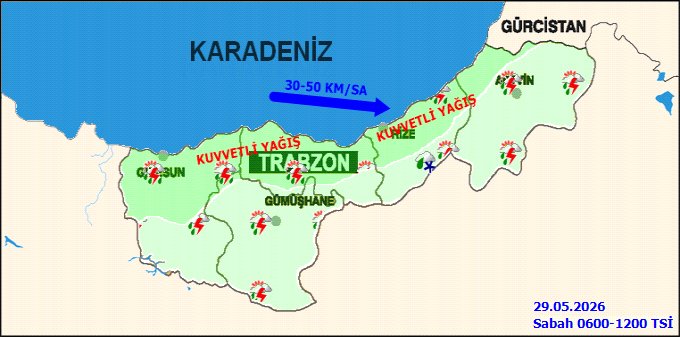 Artvin'de Kuvvetli Yağış ve Sel Tehlikesi: 2500 Metre Üzeri Karlı Karışık Yağmur Bekleniyor - Görsel 2