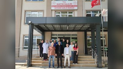 Bartın İl Sağlık Müdürü Özkan Pulat, Kozcağız Entegre Sağlık Merkezi'ni Ziyaret Etti