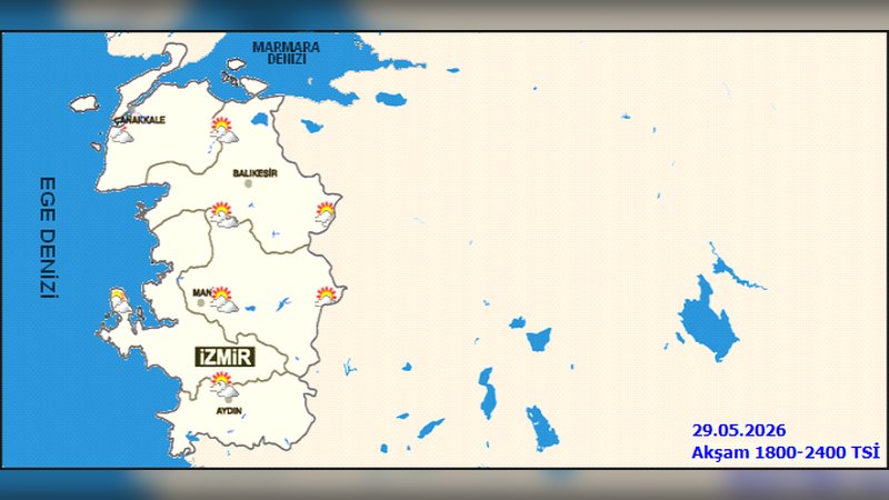 Çanakkale'de Sağanak Yağış Bekleniyor: 5 Günlük Hava Durumu Tahmini