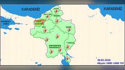 Düzce'de Kuvvetli Yağış Uyarısı: 5 Günlük Hava Durumu Tahmini