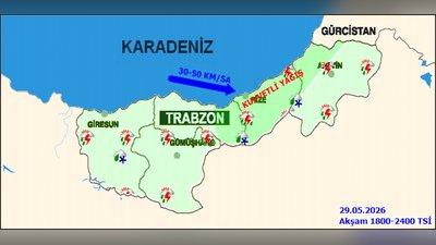 Gümüşhane'de Kuvvetli Yağış ve Fırtına Uyarısı: Sel, Heyelan ve Ulaşım Aksaklıklarına Dikkat!