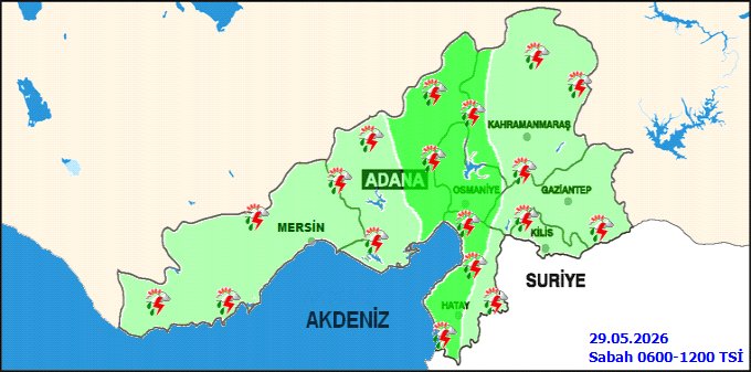 Hatay'da Kuvvetli Yağış ve Fırtına Uyarısı: Sel, Su Baskını ve Ulaşımda Aksama Riski - Görsel 3
