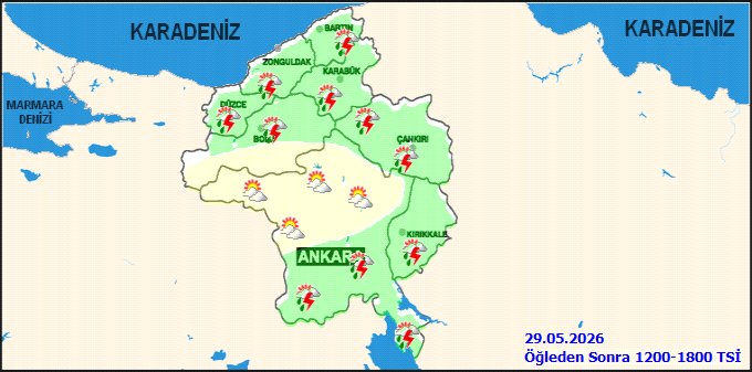 Kırıkkale'de 5 Günlük Hava Durumu: Gökgürültülü Sağanak Yağış Bekleniyor - Görsel 3