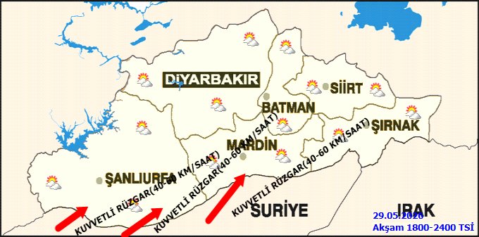 Mardin'de Gök Gürültülü Sağanak Yağış Bekleniyor: 5 Günlük Hava Durumu Tahmini - Görsel 2