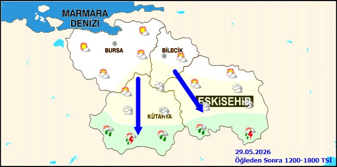 MGM Bilecik Hava Durumu: Sağanak Yağış ve Sıcaklık Düşüşü Bekleniyor - Görsel 4