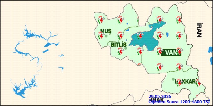 Muş'ta Gök Gürültülü Sağanak Yağış Bekleniyor: 5 Günlük Hava Durumu Tahmini - Görsel 4