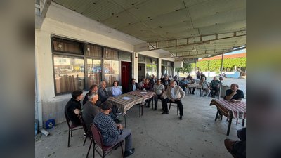Vali Uğur Turan, Dokuzhöyük Köyü'nde Sel ve Doludan Etkilenen Vatandaşları Ziyaret Etti