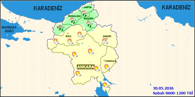 Ankara'da 5 Günlük Hava Durumu: Yağışlı ve Sıcak Günler Geliyor - Görsel 4