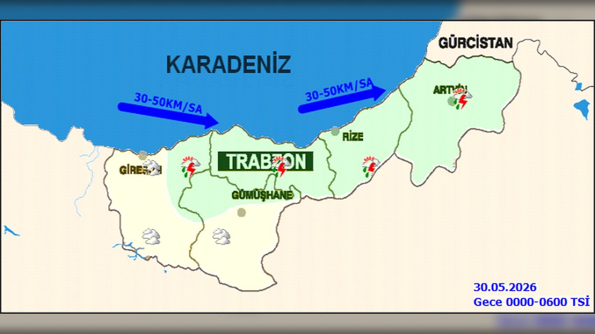 Artvin'de Kuvvetli Yağış Uyarısı: Sel, Heyelan ve Ulaşımda Aksama Riski