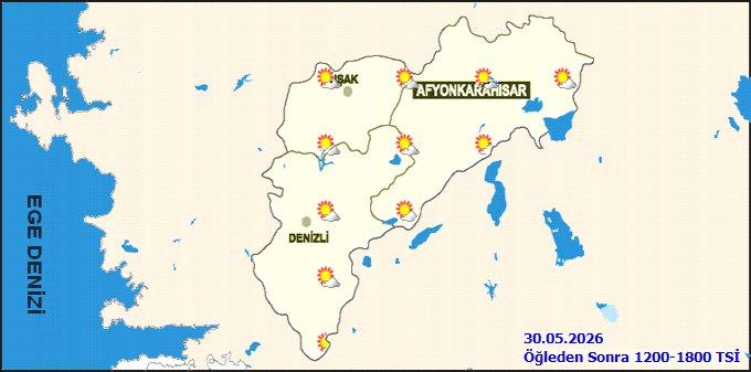 Denizli'de Hava Durumu: Sıcaklık Düşüyor, Rüzgar Etkili Olacak - Görsel 4