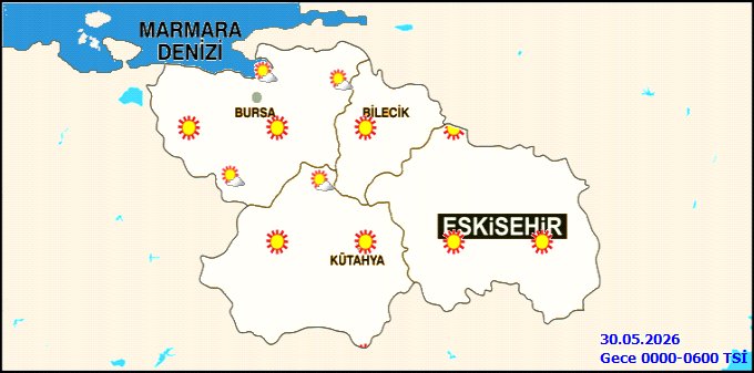 Eskişehir Hava Durumu: 30 Mayıs Cumartesi ve 5 Günlük Tahminler - Görsel 4