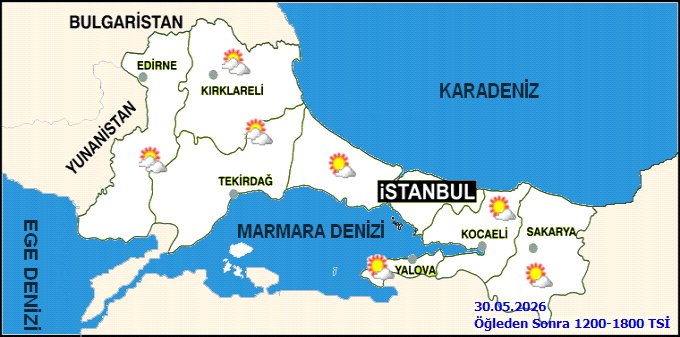 Kırklareli'nde 30 Mayıs Hava Durumu: Az Bulutlu ve Mevsim Normalleri Civarında - Görsel 2